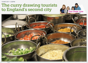 The curry drawing tourists to England's second city
